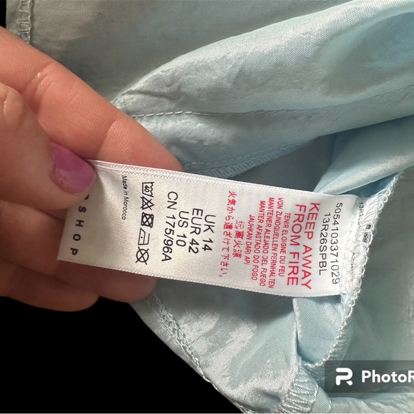 **3 for $50** 
NWT Topshop corset puff sleeve top - Picture 6 of 6